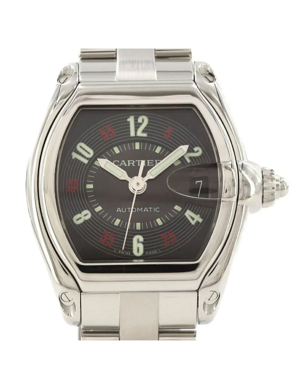 Cartier Roadster LM SS Automatic Winding Watch